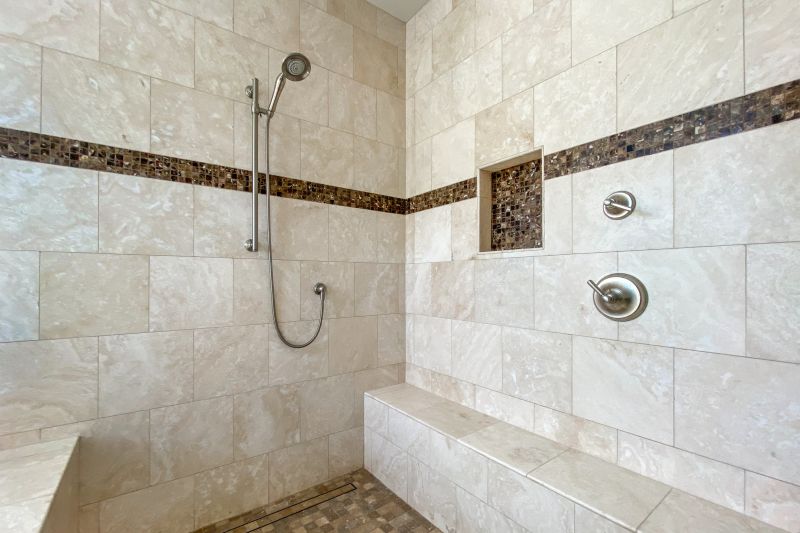 L-Shaped Shower Layout
